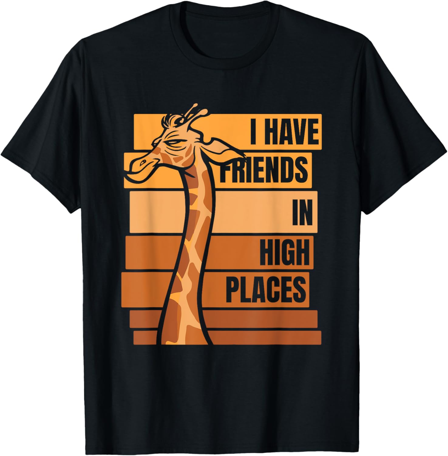 Have Friends In High Places Nubian African Giraffe