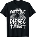 Caffeine Diesel Faith Truck Drivers Life