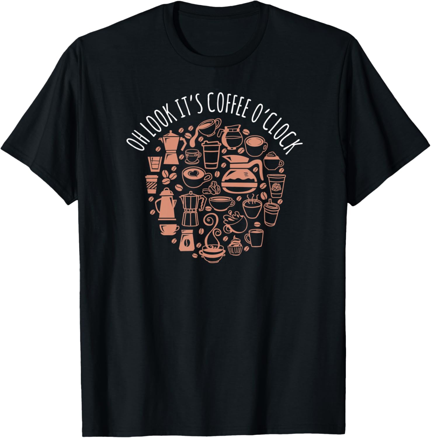 It's Coffee O'clock Funny Cafe Machine Maker
