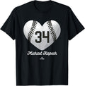 Baseball Heart Number Michael Kopech Chicago MLBPA