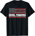 Diesel Powered American Flag Patriotic Diesel Mechanic
