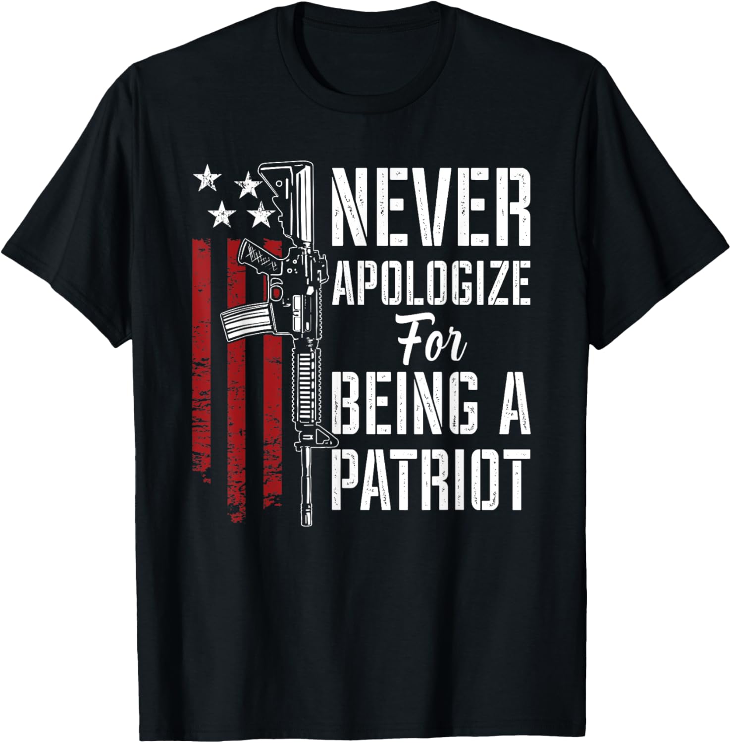 Never Apologize Being A Patriot Patriotic Pro Gun Usa