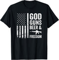 God Guns Beer Freedom Pro Gun Pro God Usa Drinking