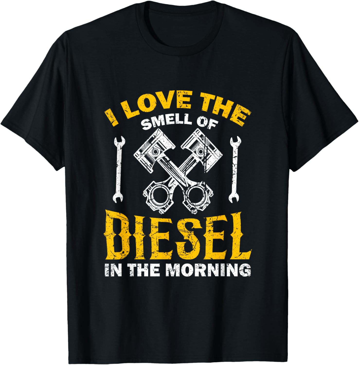 Vintage I Love Smell Of Diesel In Morning