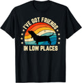 Retro Basset Hound I've Got Friends In Low Places