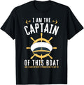 Boating Pontoon Owner I Am Captain Of Boat