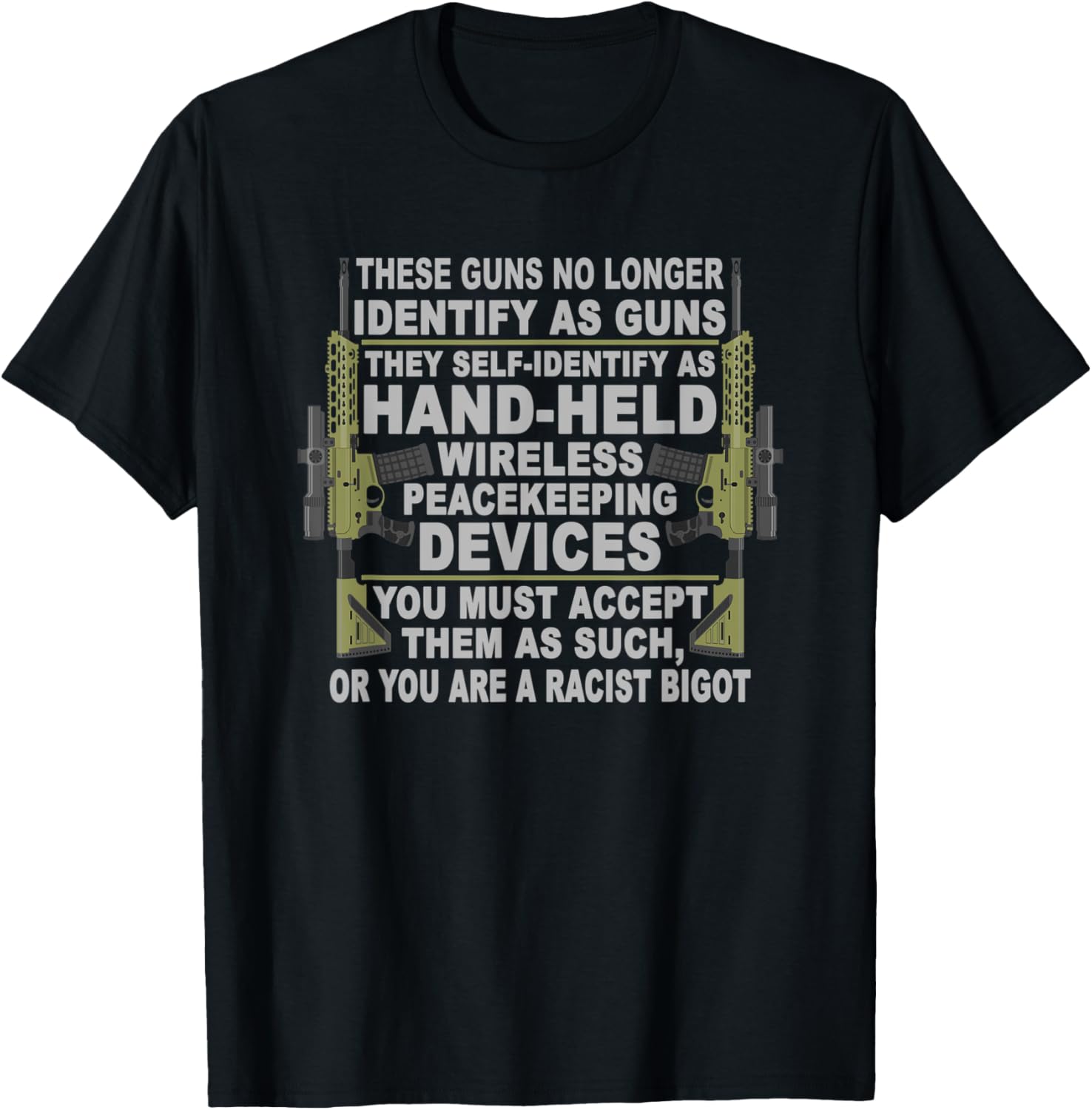 These Guns No Longer Identify As Guns Funny Gun Meme