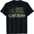 Vintage U S Army Girlfriend With Camo American Flag Veteran