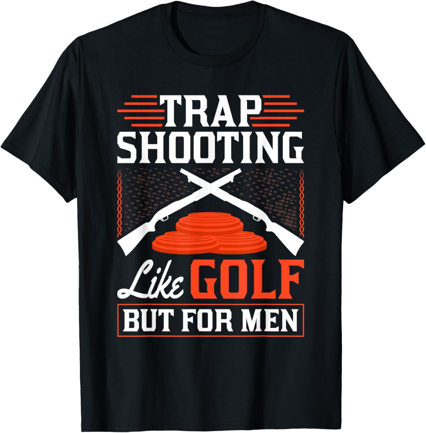 Trap Shooting Like Golf But Men Skeet Clay Shooting