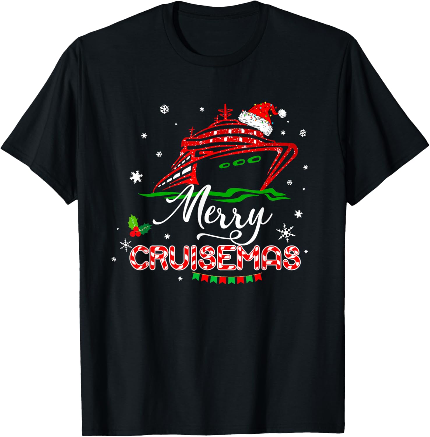Funny Family Cruise Christmas Merry Cruisemas Boat Trip