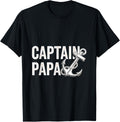 Captain Papa Anchor Sailor Nautical Boating Fishing