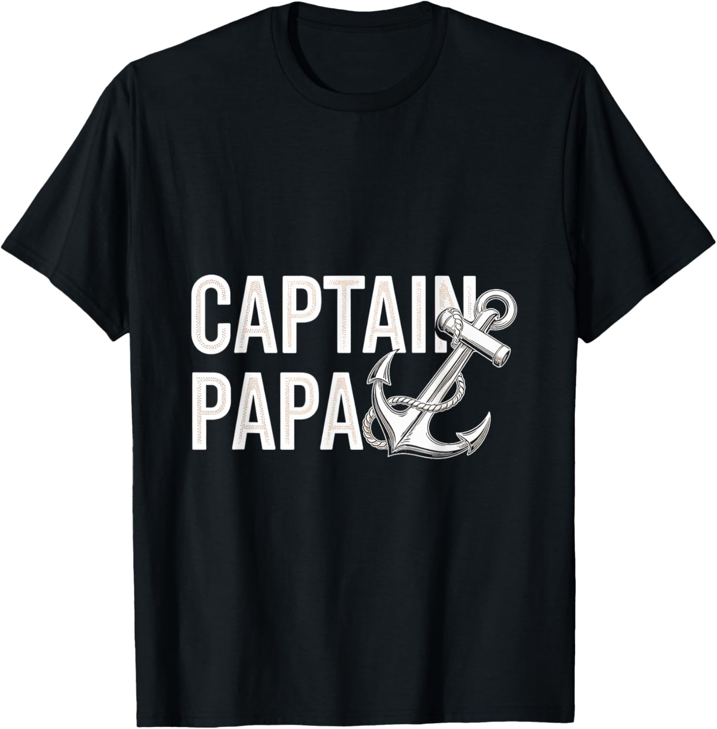 Captain Papa Anchor Sailor Nautical Boating Fishing