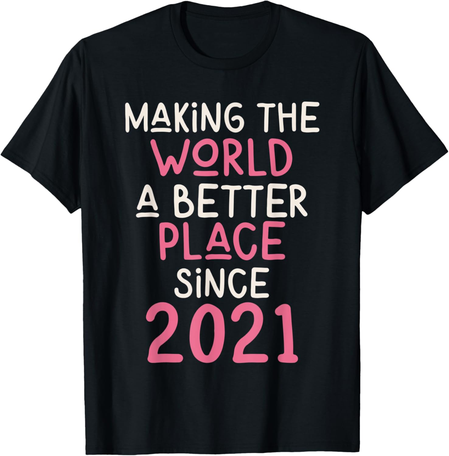 2021 Birthday - Making the World a better place since 2021