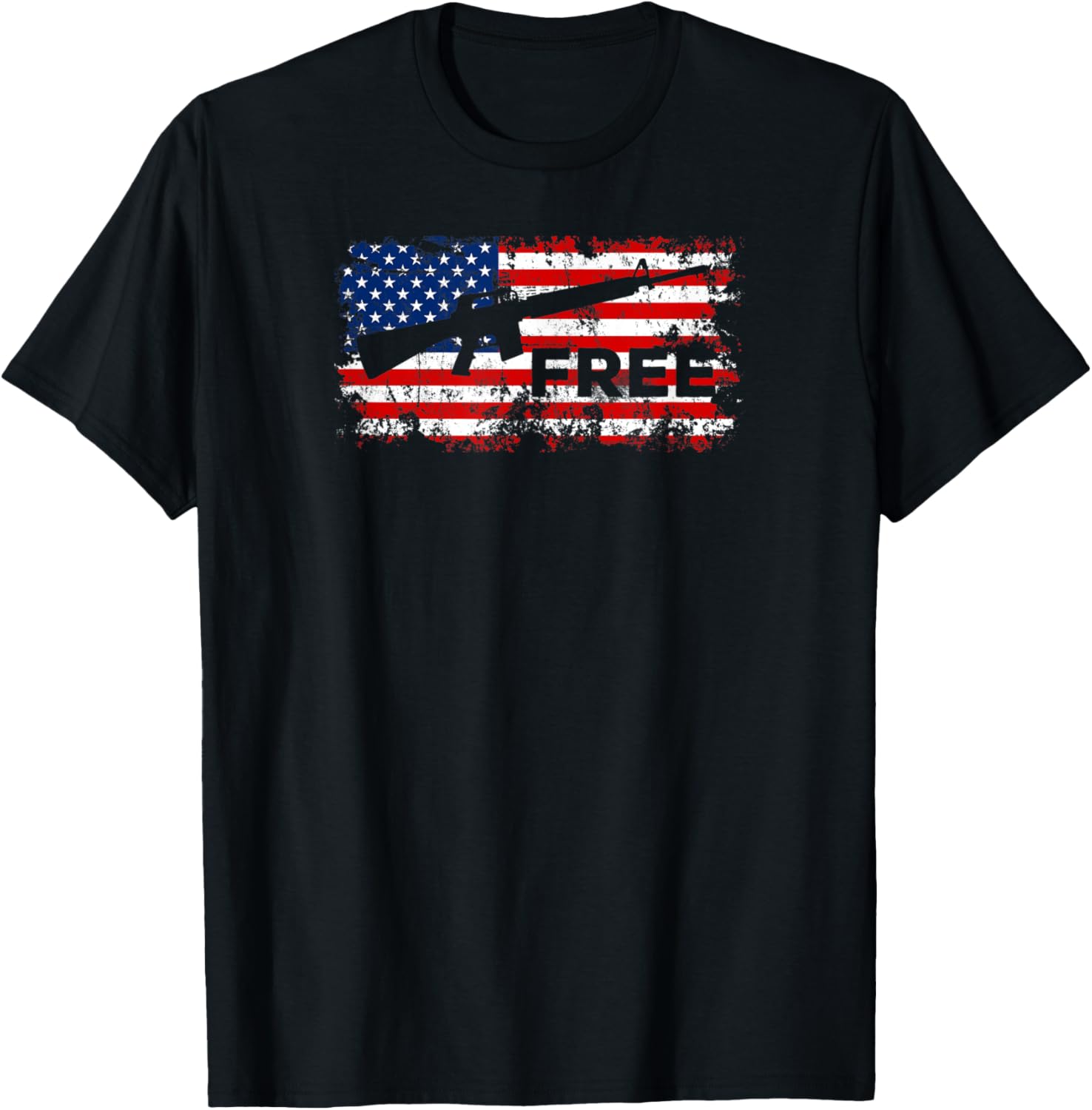 Firearm T Shirt 2Nd Amendmdent Gun Free