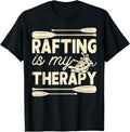 Rafting Is My Therapy Funny Raft Boating Paddling