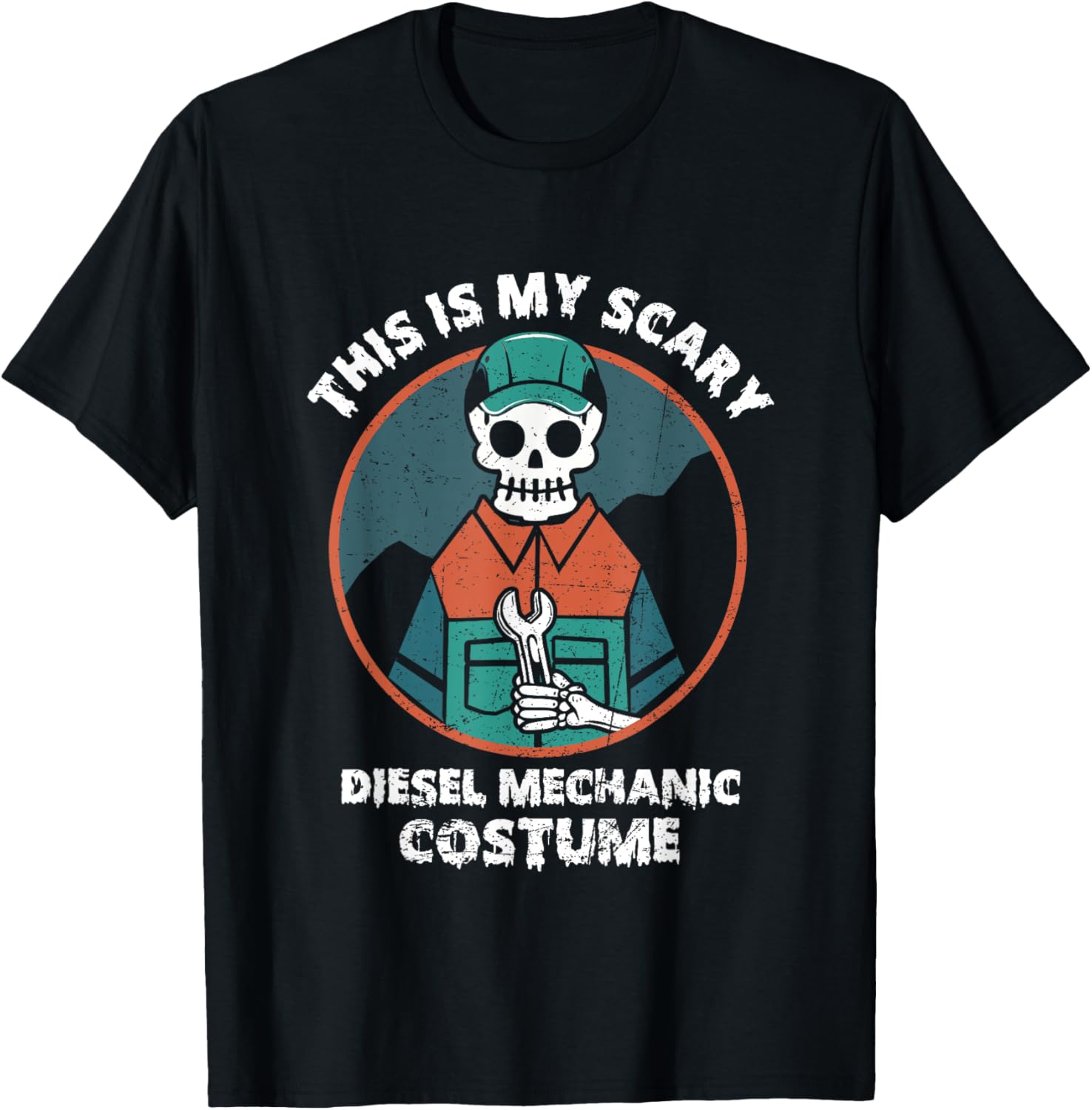 Is My Scary Diesel Mechanic Halloween Costume