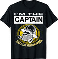 German Text Ich Bin Kapitan Anchor Regatta Boat