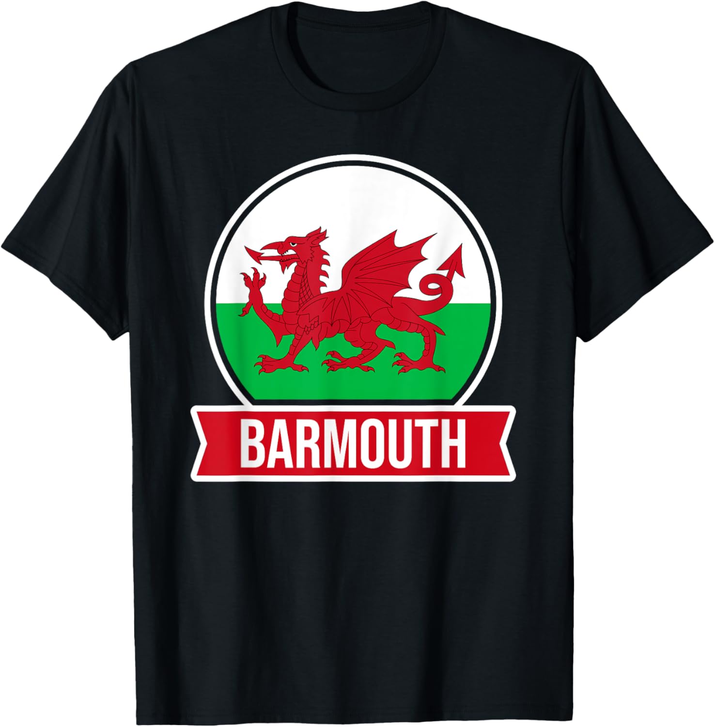 Barmouth - Cymru - Wales - Welsh place name flag design