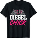 Female Truck Driver Diesel Chick Trucker Girl Trucking