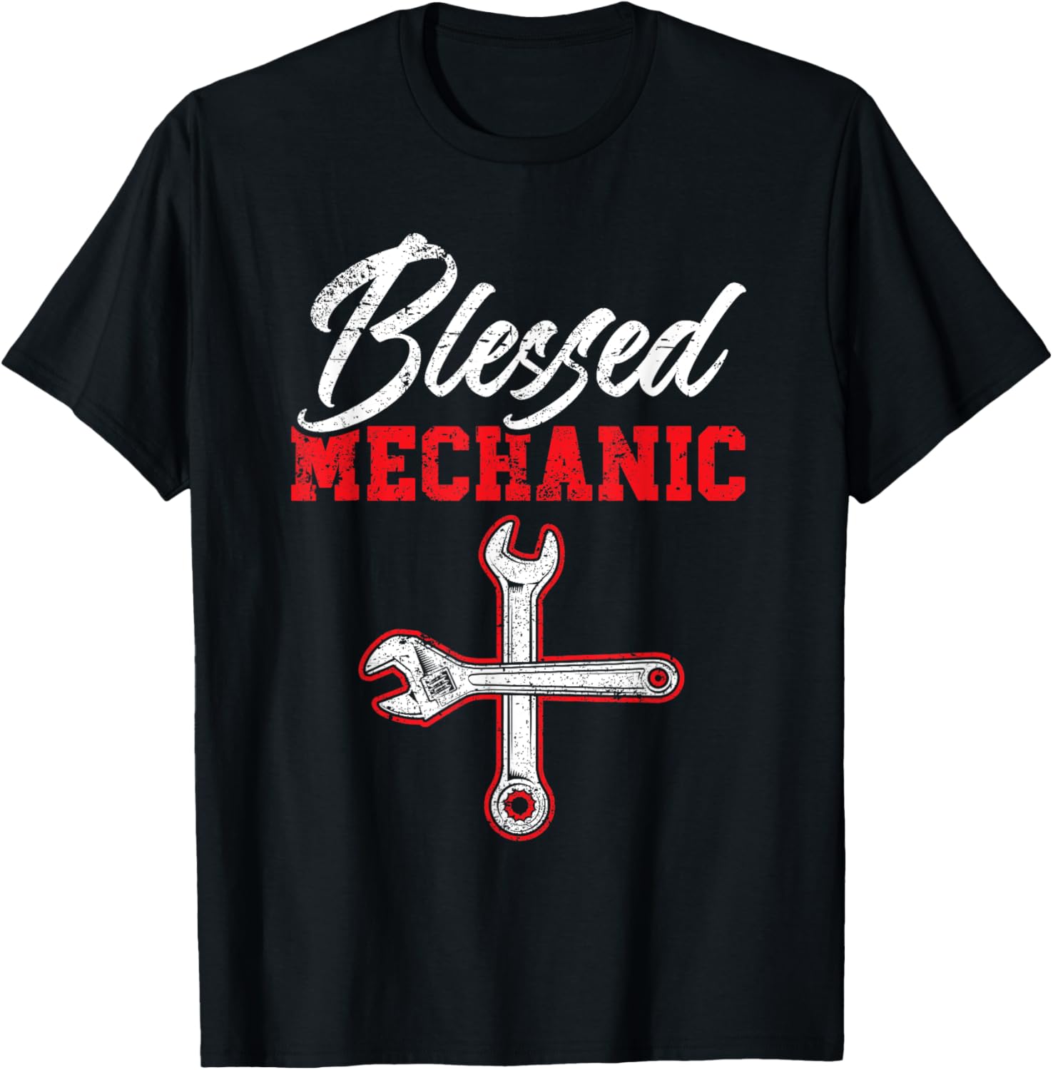 Blessed Mechanic Engine Diesel Mechanic Auto Mechanic