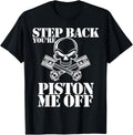 Trucker Diesel Truck Driver Tow Truck Driving Piston
