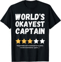 World S Okayest Captain Funny Gag