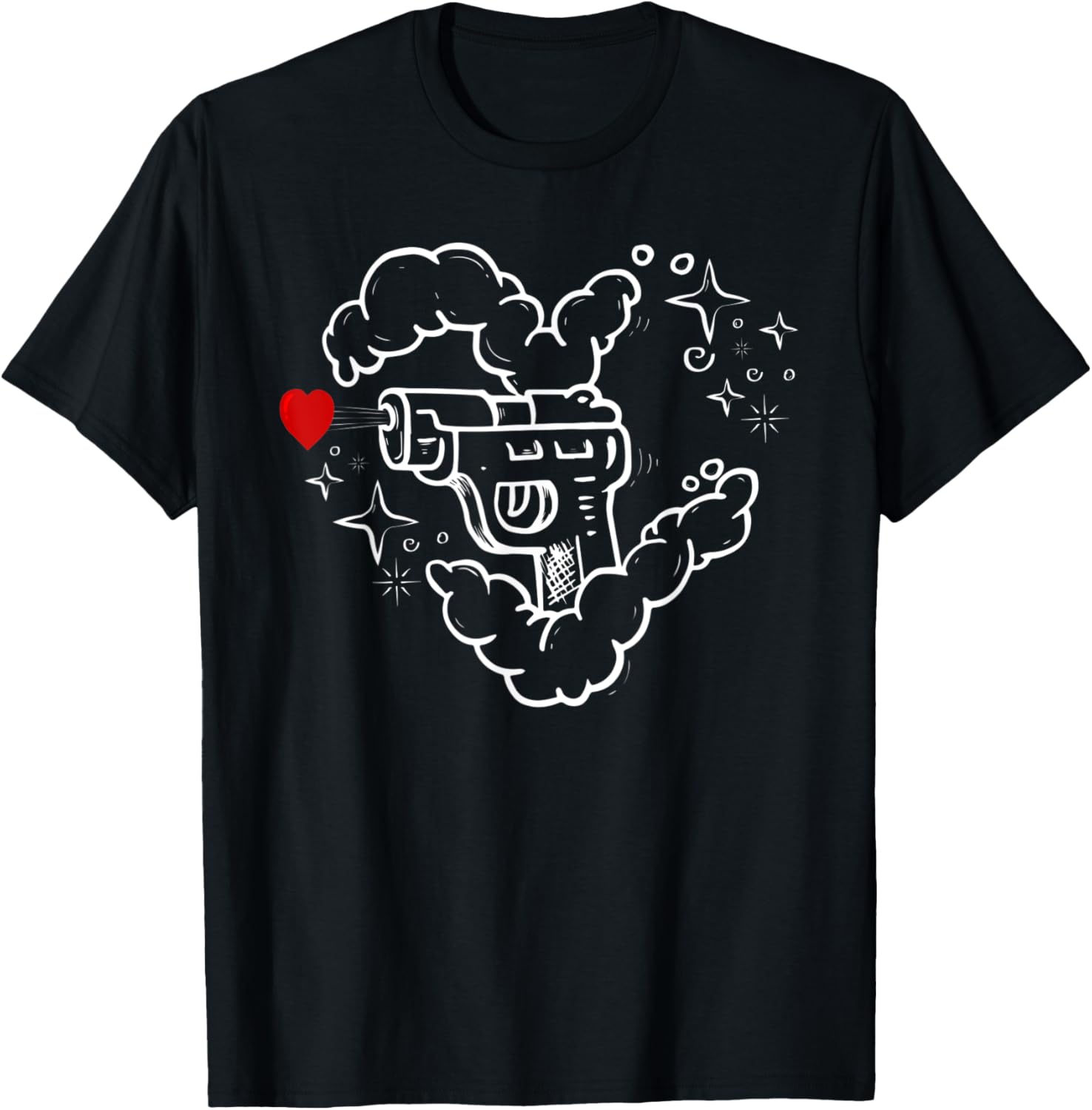 Kawaii Heart Pistol Gun Soft Gunge Aesthetic