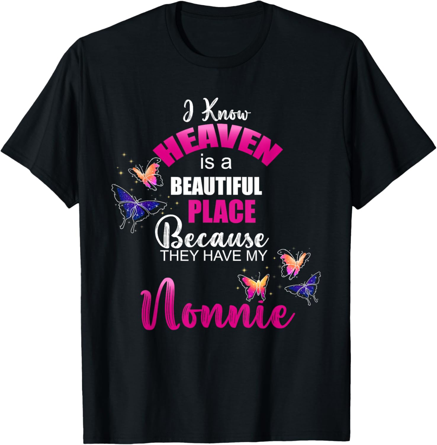 Heaven is Beautiful Place My NONNIE Angel Memorial Family