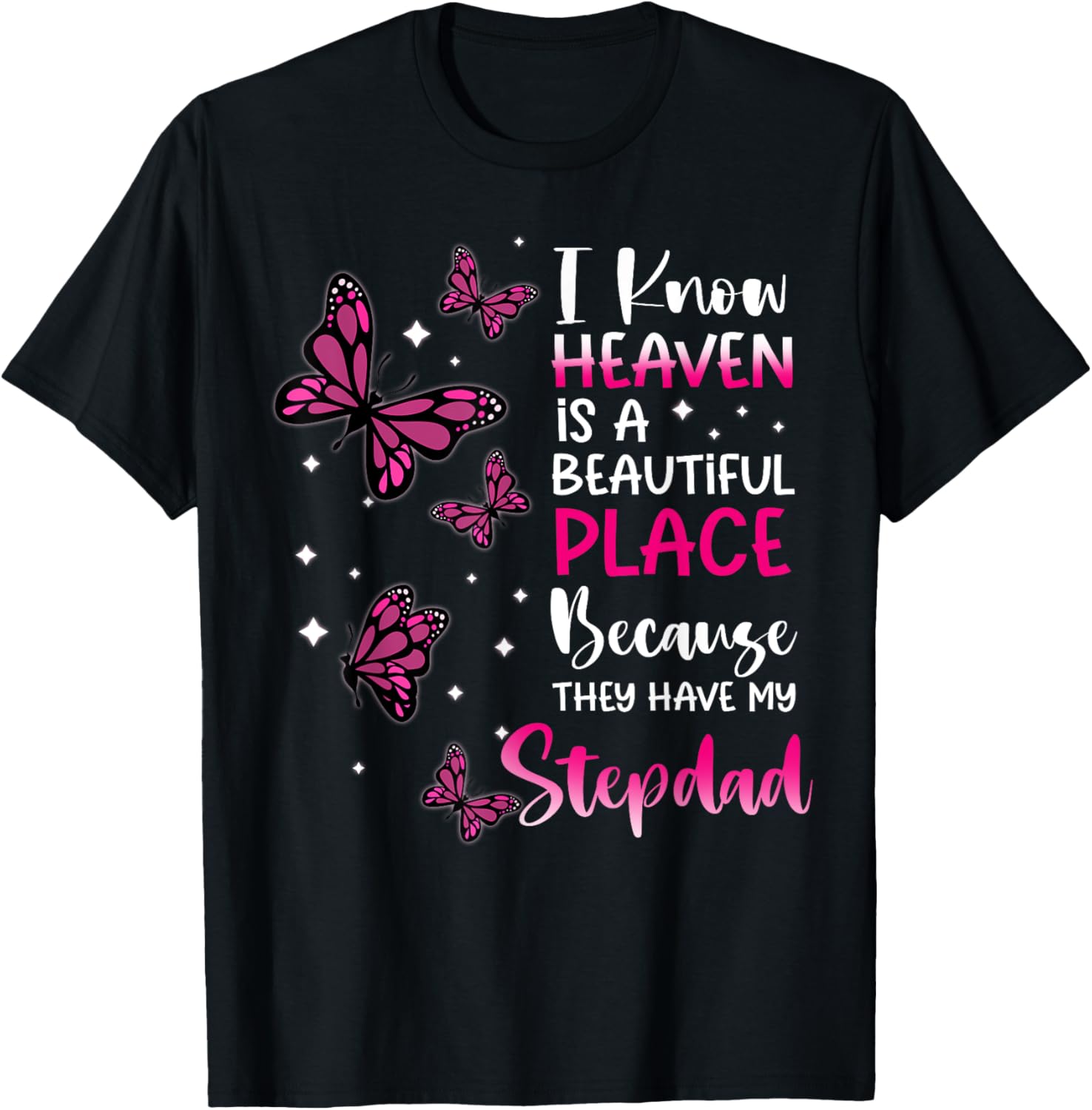 Heaven is Beautiful Place Because They Have my Stepdad Angel