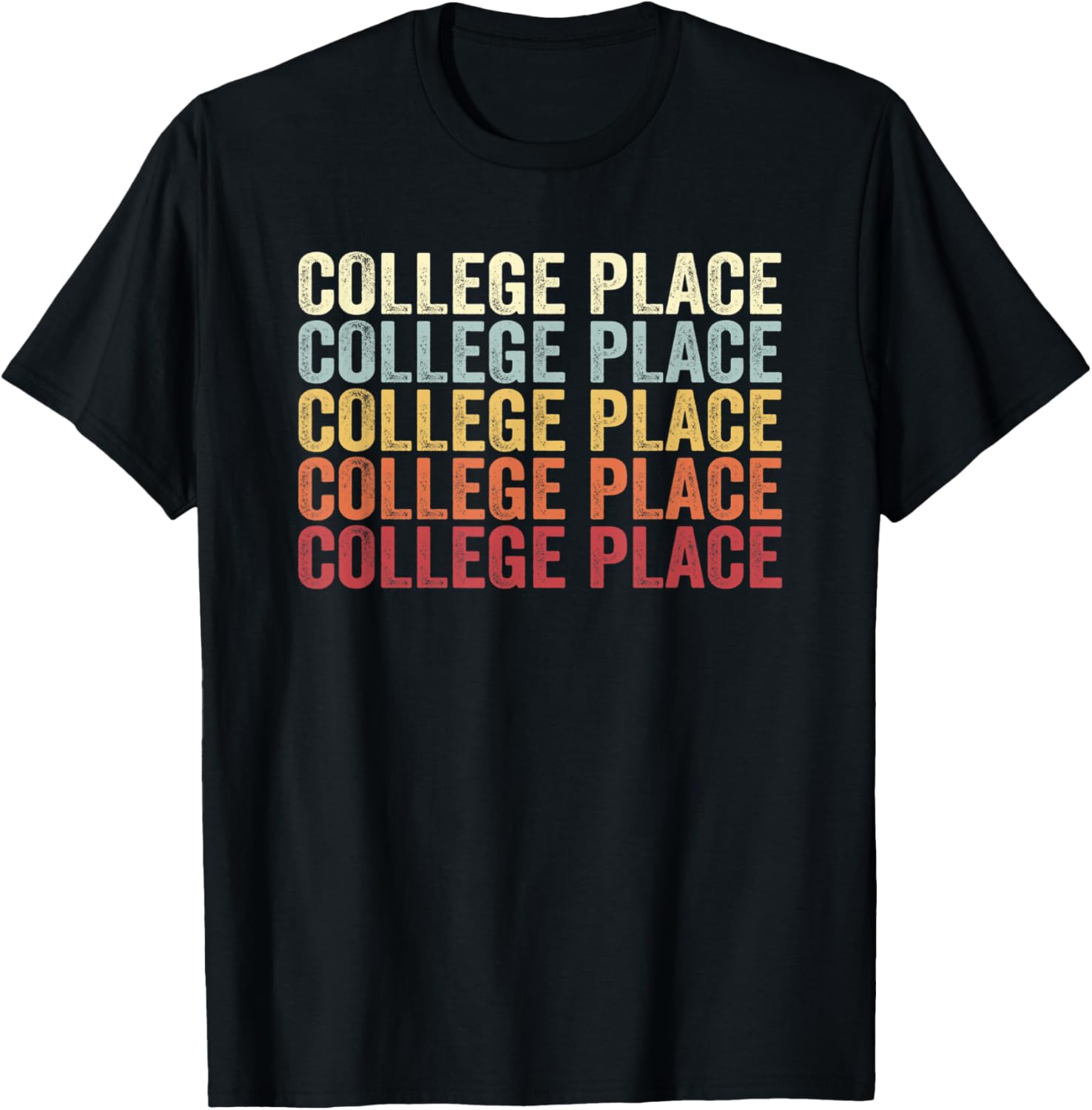 College Place Washington WA College Place WA Retro Vintage