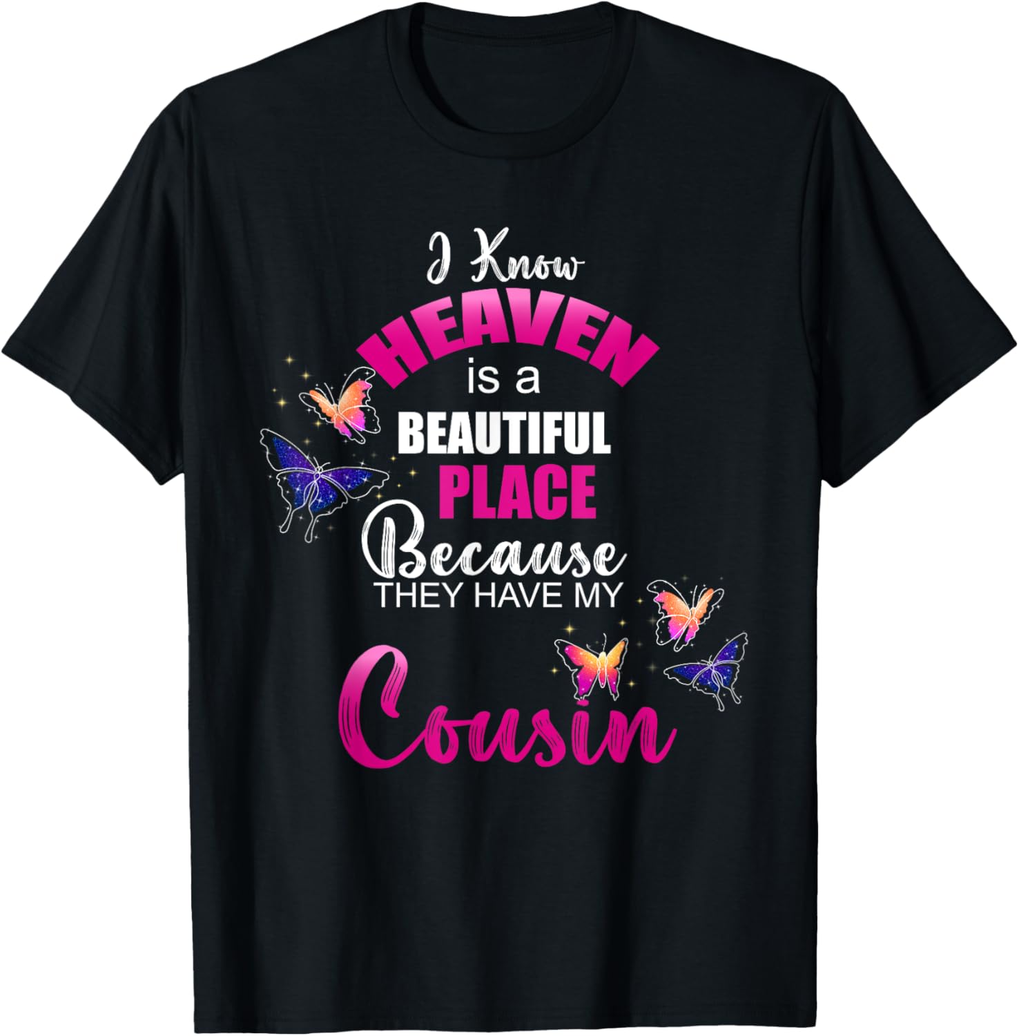Heaven is Beautiful Place My COUSIN Angel Memorial Family
