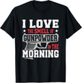 Guns I Love Smell Of Gunpowder Funny Gun Lover