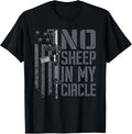 No Sheep In My Circle Usa Patriotic Pro Gun 2Nd Amendment