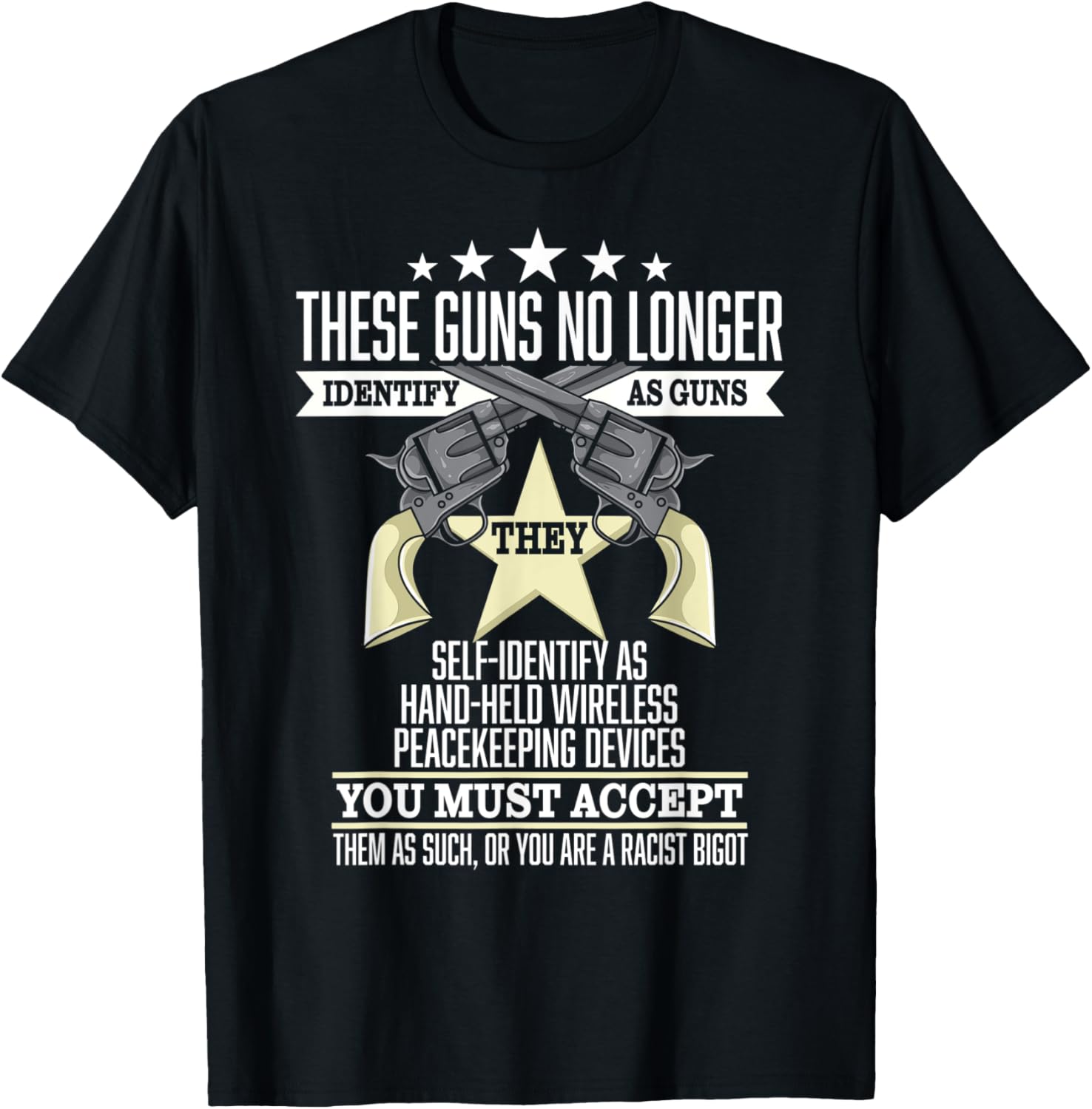 These Guns No Longer Identify As Guns Funny Revolver