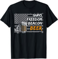 Guns Beacon Beer Freedom Pro God Guns American Flag