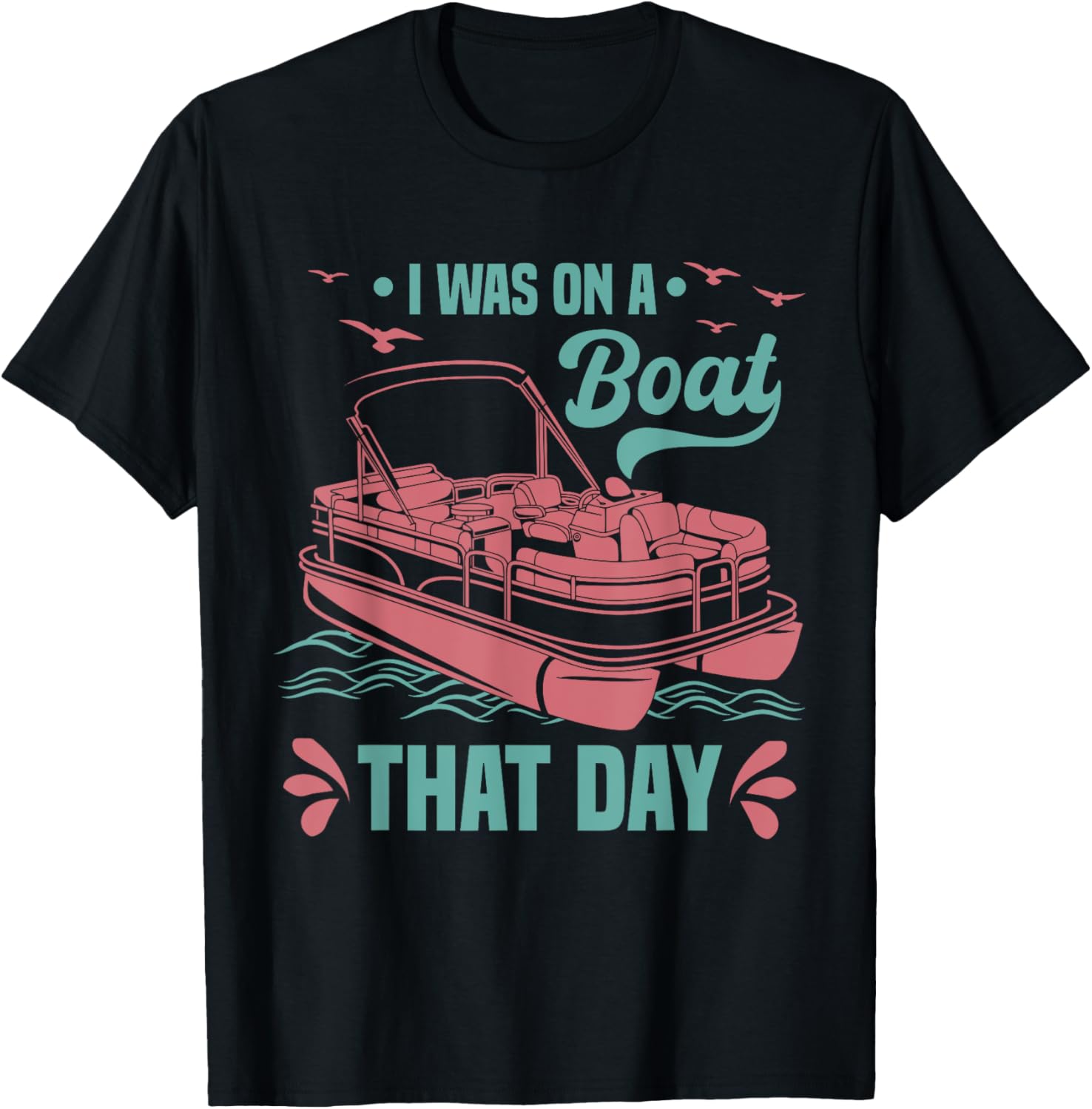 Funny Pontoon Motor Boating Women