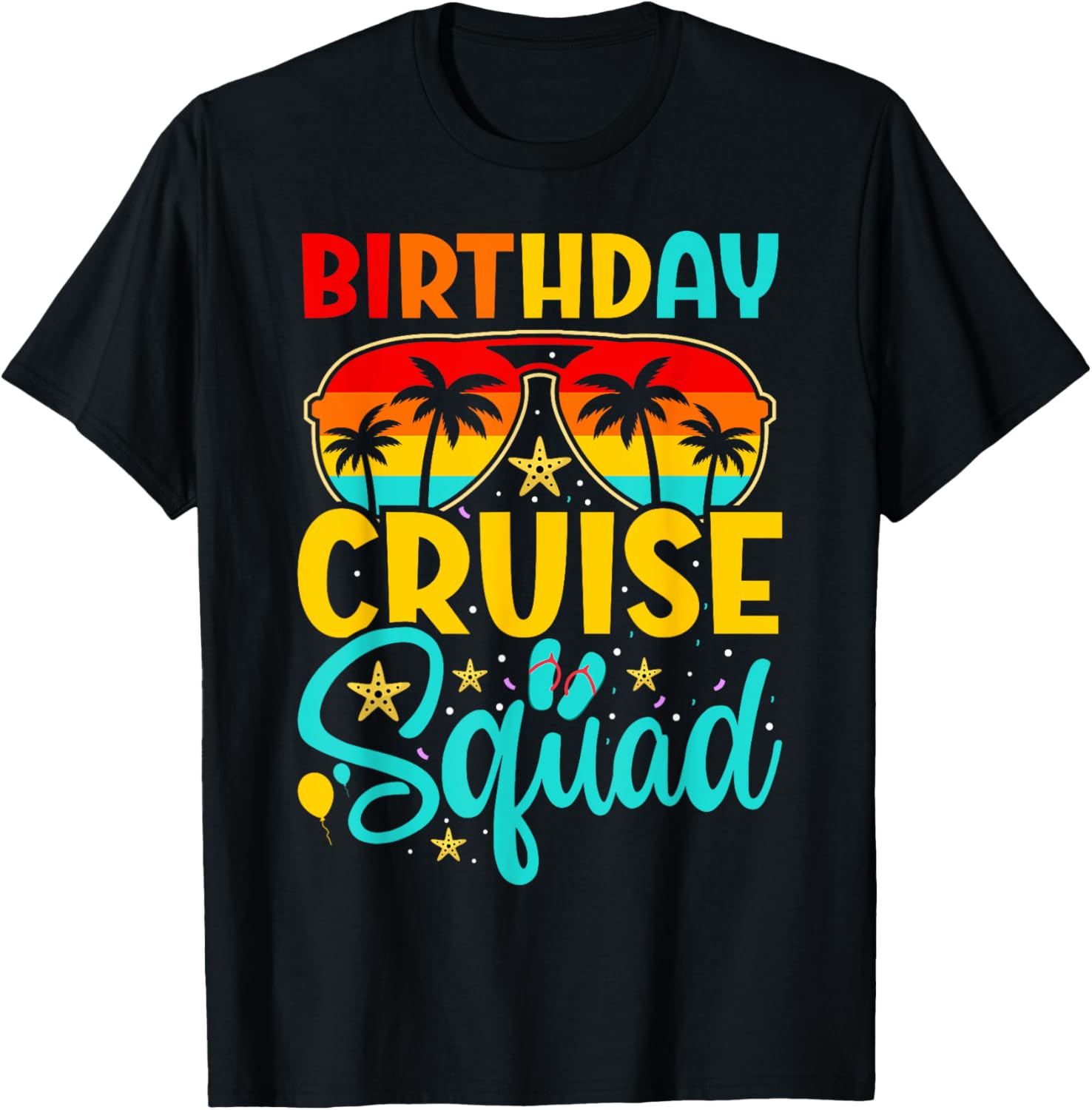 Birthday Cruise Squad Cruising Vacation Funny Crew