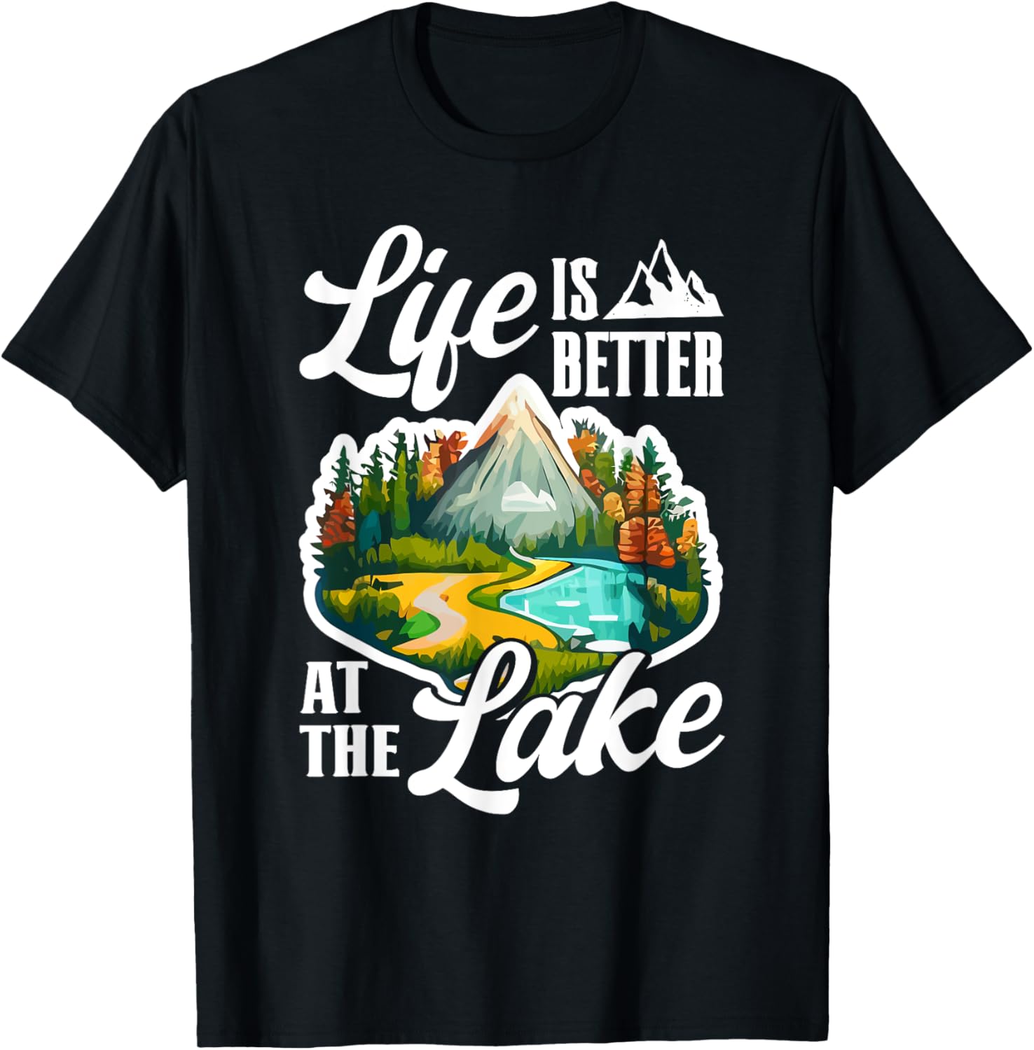 Life Is Better At Lake Camping Fishing Boating