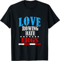 Funny Love Rowing Hate Ergs Boat Rowers