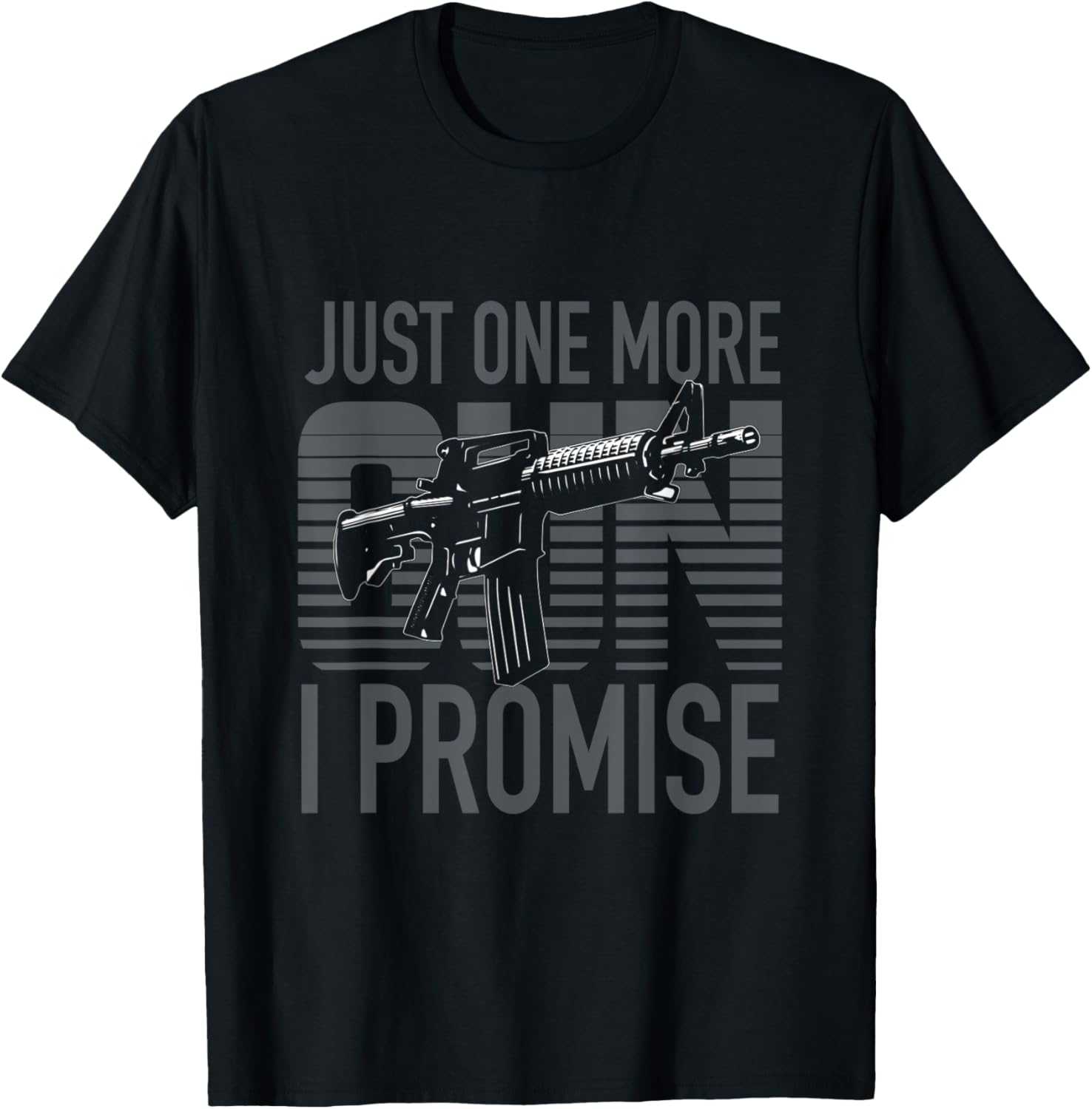 Just One More Gun I Promise Shirt Funny Gun Collector