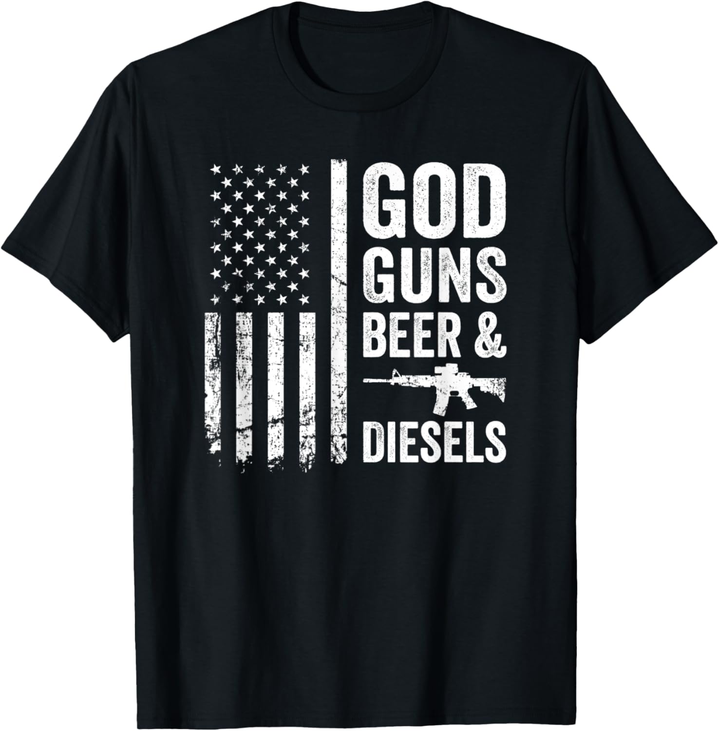God Guns Beer Diesels Diesel Truck Mechanic Usa