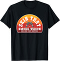 Skin That Smoke Wagon Retro Desert Sunset Western Gun Shirt