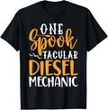 One Spooktacular Diesel Mechanic Funny Halloween