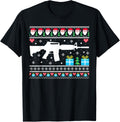 Ar 15 Christmas Ugly Sweater With Gun