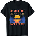 Grenada Lake Is My Happy Place Camping Sayings Camper