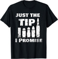 Just Tip I Promise Funny Tee Shirt Gun Owners