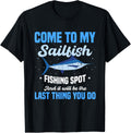 Sea Sailfish Fishing Spot Salty Water Fish Boat