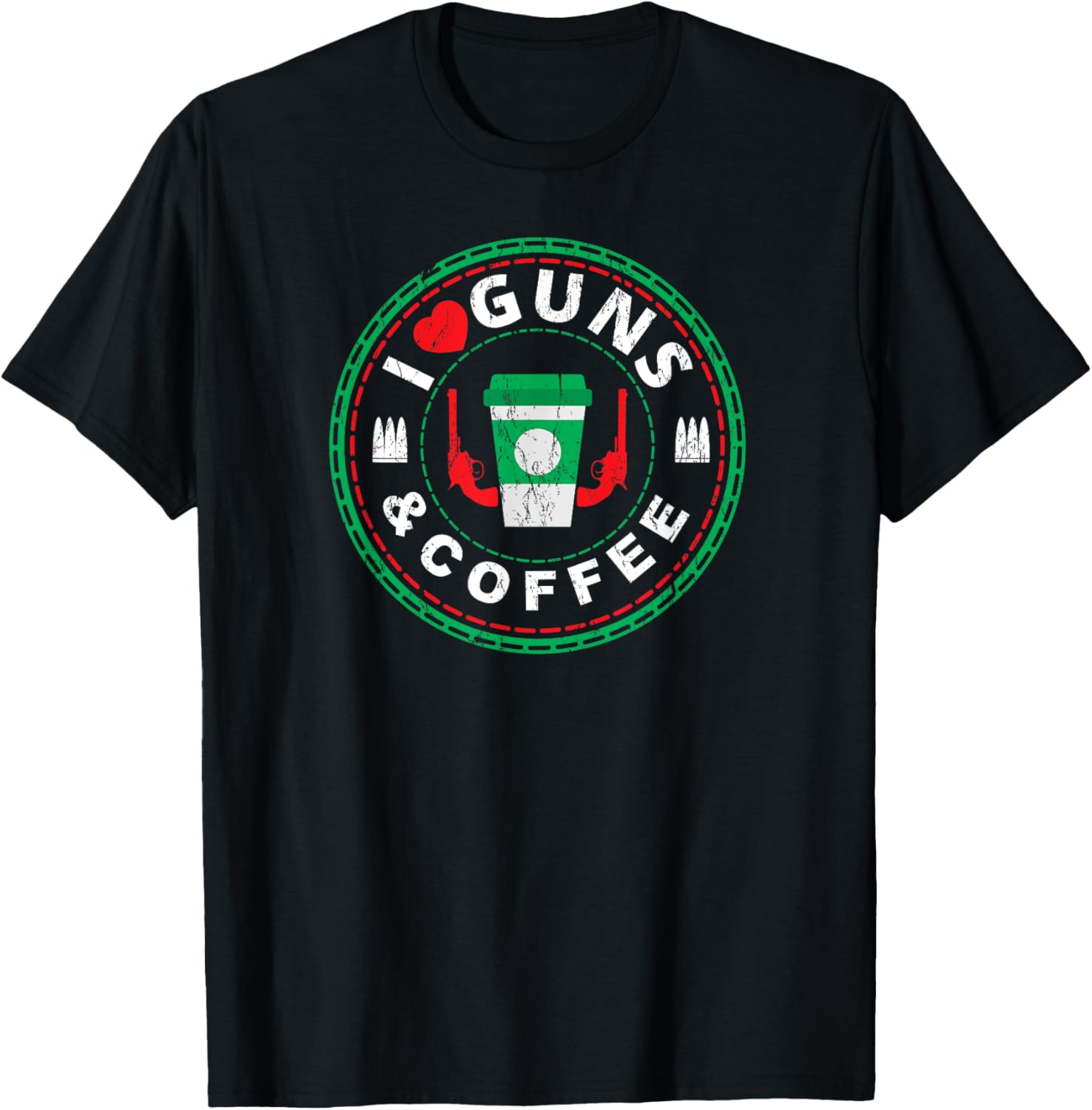 I Love Guns Coffee Gun Lover