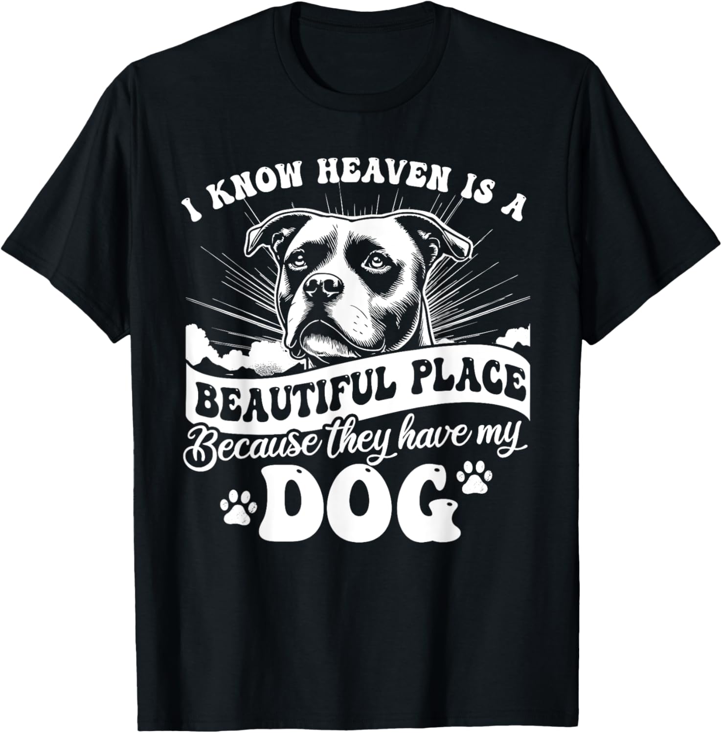 I Know Heaven Is A Beautiful Place Because They Have My Dog