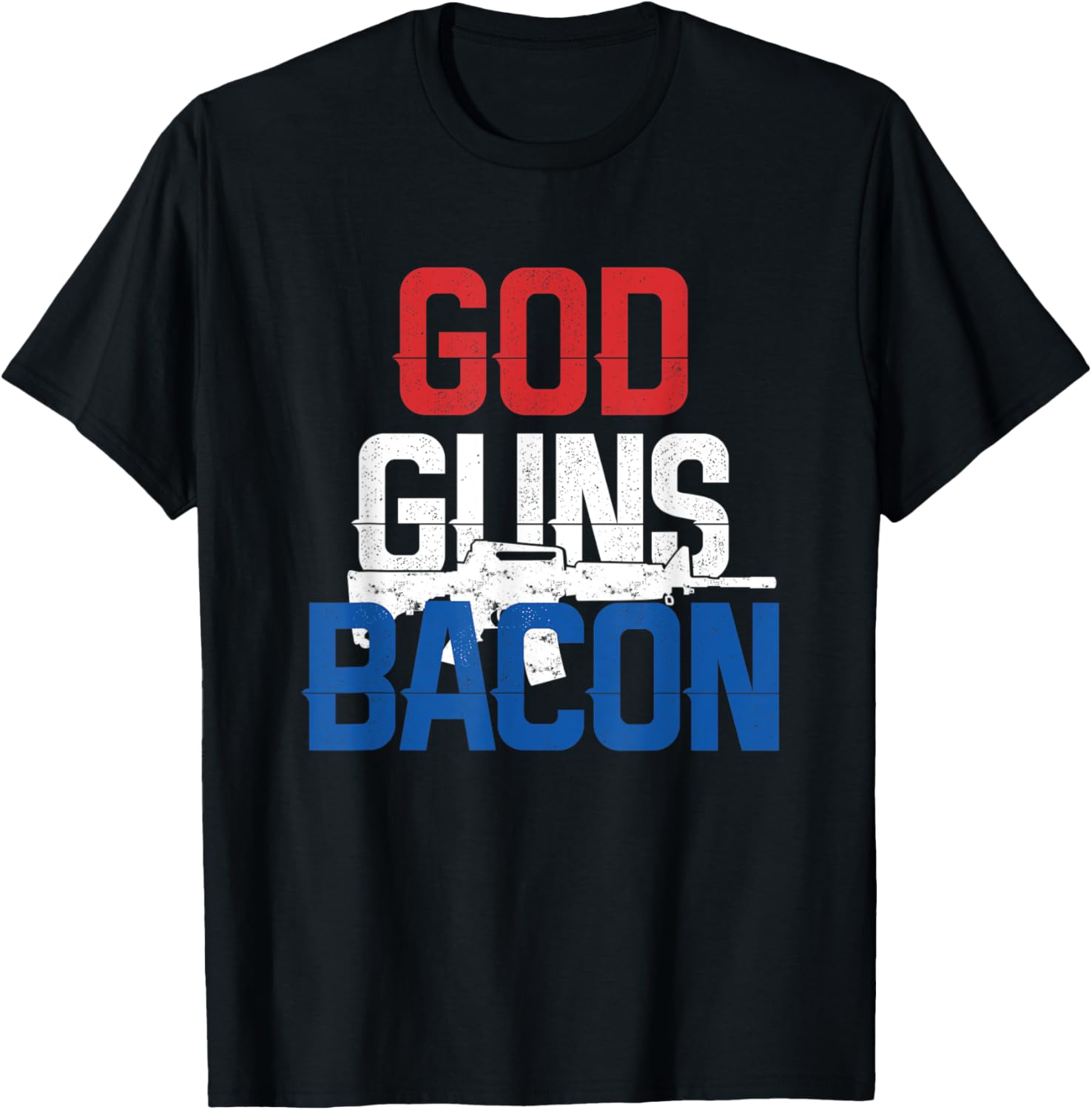 Us Republican Usa Patriot God Guns Bacon Shirt